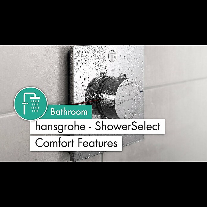 Hansgrohe Inbouwthermostaatkraan ShowerSelect Comfort E (Zilver) | BAUHAUS