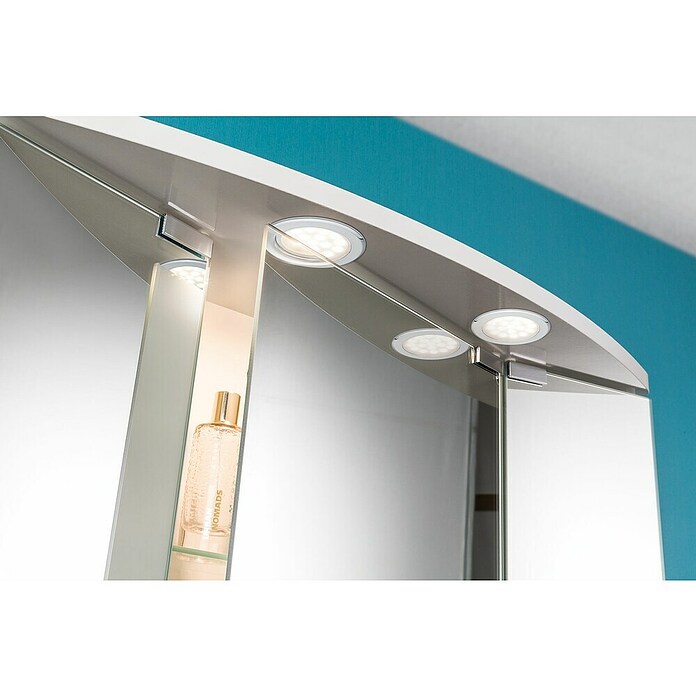 Paulmann LED-Einbauleuchten-Set (Chrom, 2 Stk., Lichtfarbe: Warmweiß, 3 000 K) | BAUHAUS