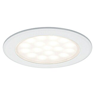 Paulmann LED-Einbauleuchten-Set (Weiß matt, 2 Stk., Lichtfarbe: Warmweiß, 3 000 K)