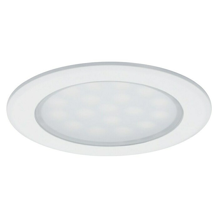 Paulmann LED-Einbauleuchten-Set (Weiß matt, 2 Stk., Lichtfarbe: Warmweiß, 3 000 K) | BAUHAUS