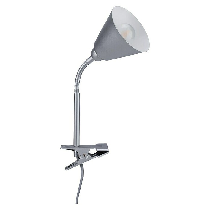 Paulmann Klemmleuchte Vitis (20 W, Grau, Höhe: 370 mm) | BAUHAUS