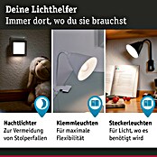 Paulmann Klemmleuchte Vitis (20 W, Grau, Höhe: 370 mm) | BAUHAUS
