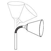 Paulmann Klemmleuchte Vitis (20 W, Weiß, Höhe: 370 mm) | BAUHAUS