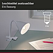 Paulmann Klemmleuchte Vitis (20 W, Weiß, Höhe: 370 mm) | BAUHAUS