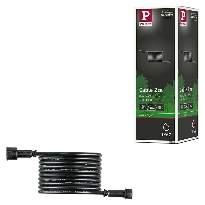 Paulmann Link & Light Verbindungskabel (Länge: 2 m, IP67) | BAUHAUS