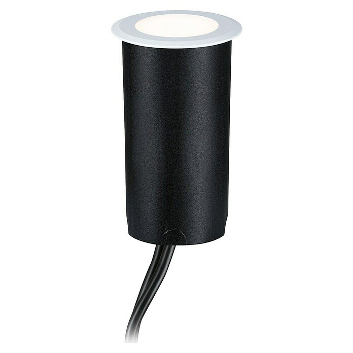 Paulmann Link & Light Bodeneinbauleuchte Floor Light (1,6 W, Durchmesser Leuchtmittel: 5 cm, Warmweiß, Weiß) | BAUHAUS