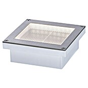 Paulmann Bodeneinbauleuchte Brick (Grau/Alu, 3 000 K, Quadratisch, Warmweiß) | BAUHAUS