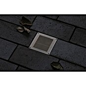 Paulmann Bodeneinbauleuchte Brick (Grau/Alu, 3 000 K, Quadratisch, Warmweiß) | BAUHAUS