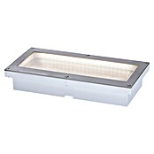 Paulmann Bodeneinbauleuchte Brick (Grau/Alu, 3 000 K, Rechteckig, Warmweiß) | BAUHAUS