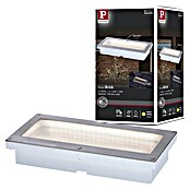 Paulmann Bodeneinbauleuchte Brick (Grau/Alu, 3 000 K, Rechteckig, Warmweiß) | BAUHAUS