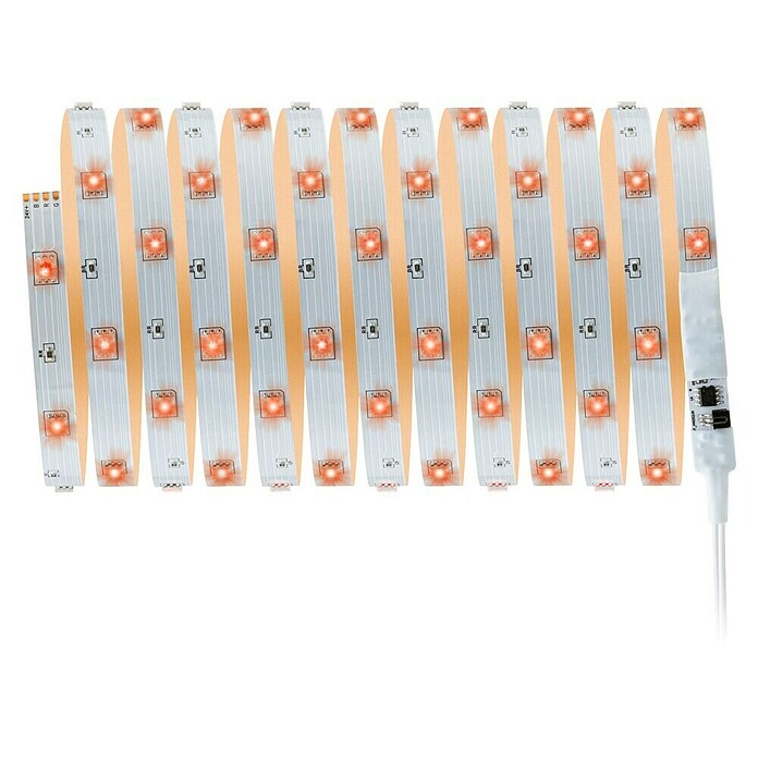Paulmann LED-Band-Set RGB Stripe (Länge: 5 m, Lichtfarbe: Mehrfarbig, 13 W, 300 lm) | BAUHAUS