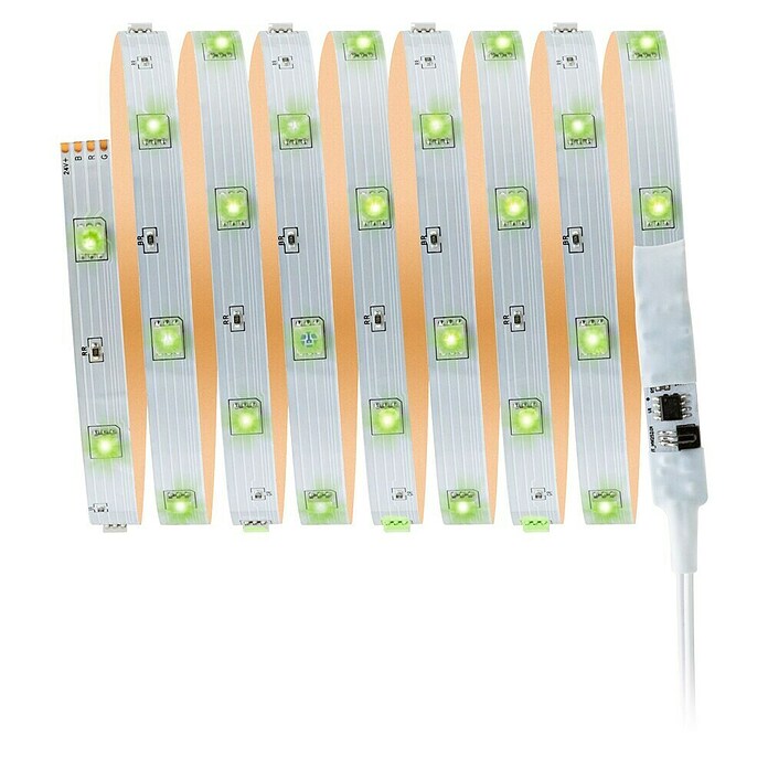 Paulmann LED-Band-Set RGB Stripe (Länge: 3 m, Lichtfarbe: Mehrfarbig, 8 W, 180 lm) | BAUHAUS