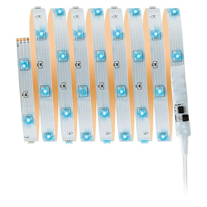Paulmann LED-Band-Set RGB Stripe (Länge: 3 m, Lichtfarbe: Mehrfarbig, 8 W, 180 lm) | BAUHAUS