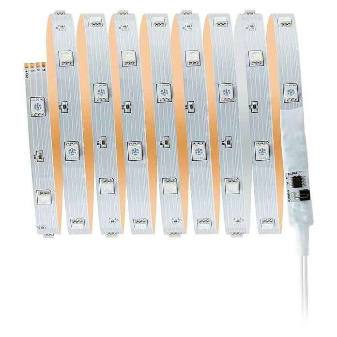 Paulmann LED-Band-Set RGB Stripe (Länge: 3 m, Lichtfarbe: Mehrfarbig, 8 W, 180 lm) | BAUHAUS