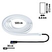 Paulmann Plug & Shine Tira LED Smooth Strip (Largo: 5 m, Color de luz: Blanco cálido, 870 lm, 24 V, 26 W) | BAUHAUS