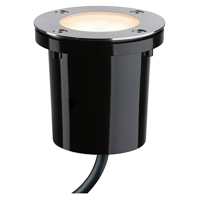 Paulmann Plug & Shine Foco para empotrar en suelo (4,6 W, Ø x Al: 9,8 x 9,5 cm) | BAUHAUS