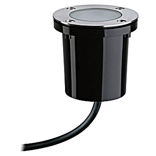 Paulmann Plug & Shine Bodeneinbauleuchte Floor CCT (4,6 W, Schwarz, Ø x H: 9,8 x 9,5 cm)