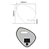 Best Design Led-lichtspiegel Ballon (120 x 120 cm) | BAUHAUS
