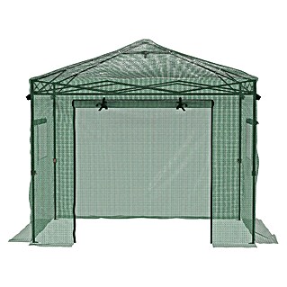 Gardol Rastlinjak s folijo Pop-Up (240 x 180 x 245 cm, Kovina, Plastika)