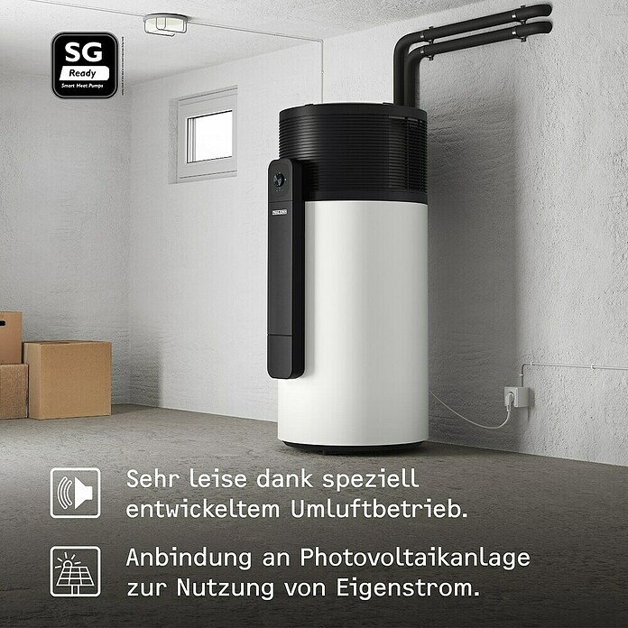 Stiebel Eltron Warmwasser-Wärmepumpe WWK-I 200 PLUS (Fassungsvermögen: 200 l) | BAUHAUS