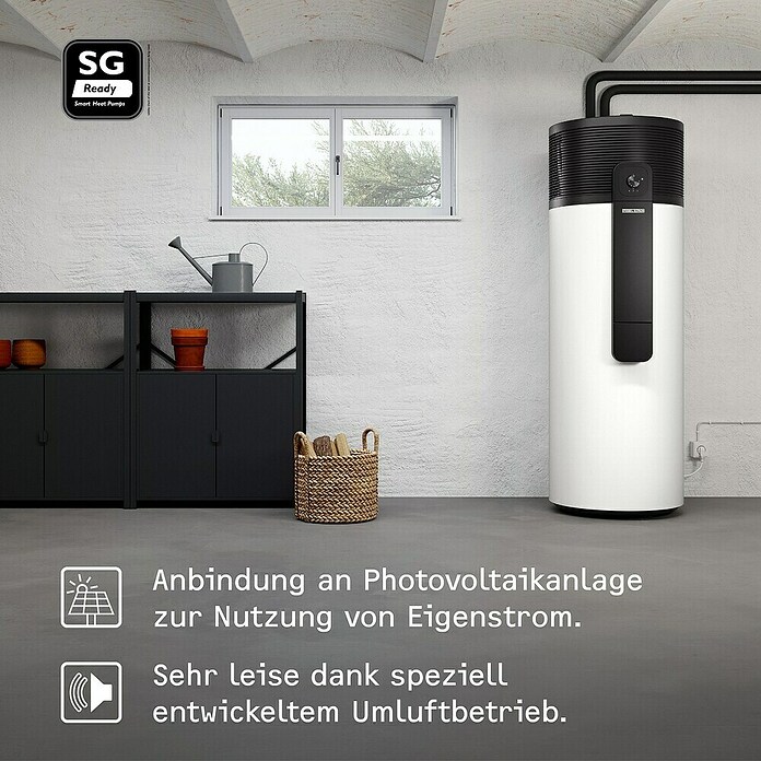 Stiebel Eltron Warmwasser-Wärmepumpe WWK-I 300 W PLUS (Fassungsvermögen: 300 l) | BAUHAUS