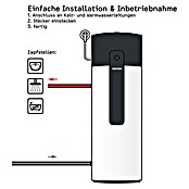 Stiebel Eltron Warmwasser-Wärmepumpe WWK-I 300 PLUS (Fassungsvermögen: 300 l) | BAUHAUS