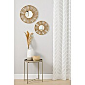 Espejo de pared Serena (2 pzs., Diámetro: 45 cm, Natural) | BAUHAUS