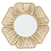 Espejo de pared Fiore (Diámetro: 36,5 cm, Natural) | BAUHAUS