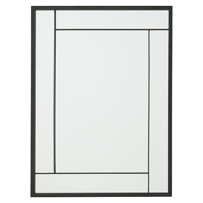 Espejo de pared Sono (70 x 95 cm, Negro) | BAUHAUS