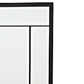 Espejo de pared Sono (70 x 95 cm, Negro) | BAUHAUS