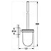 Grohe Essentials WC-Bürstengarnitur 