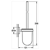 Grohe Essentials WC-Bürstengarnitur (Mit Halterung, Warm Sunset, Glänzend)