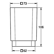 Grohe Selection Cube Zahnputzglas (Durchmesser: 73 mm, Glas) | BAUHAUS