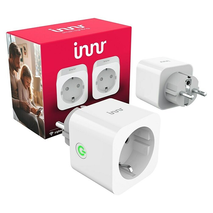 Innr Lighting Smart-Steckdose Smart Plug (Innen, Weiß, 2 Stk.) | BAUHAUS