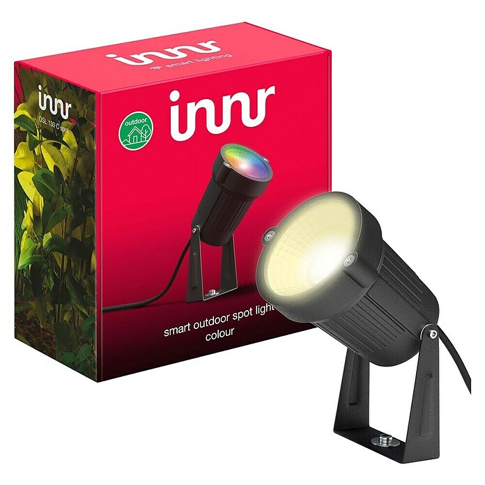 Innr Lighting LED-Gartenspot Erweiterung Colour (24 W, RGBW, IP65, 8 cm) | BAUHAUS