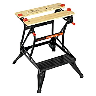 Black+Decker Werkbank Workmate® 536 (Traglast: 160 kg, Maße zusammengeklappt: 61 x 74 x 19,5 cm)