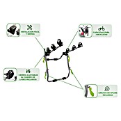 Soporte para bicicletas Gobiker Easy V3 Max (Acero, Apto para: 3 bicicletas) | BAUHAUS