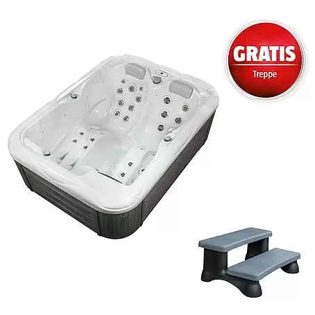 Camargue  Außen-Whirlpool Mars + Gratis Treppe