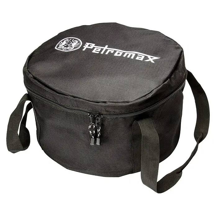 Petromax Transporttasche FT 12 - Ø x H: 45 x 24 cm, Polyester - Schwarze Petromax Transporttasche für eine sichere Aufbewahrung und Transport von Kochutensilien.