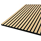 FibroTech Akustikpaneel Quanti (Light Oak, 2.440 x 520 x 18 mm) | BAUHAUS