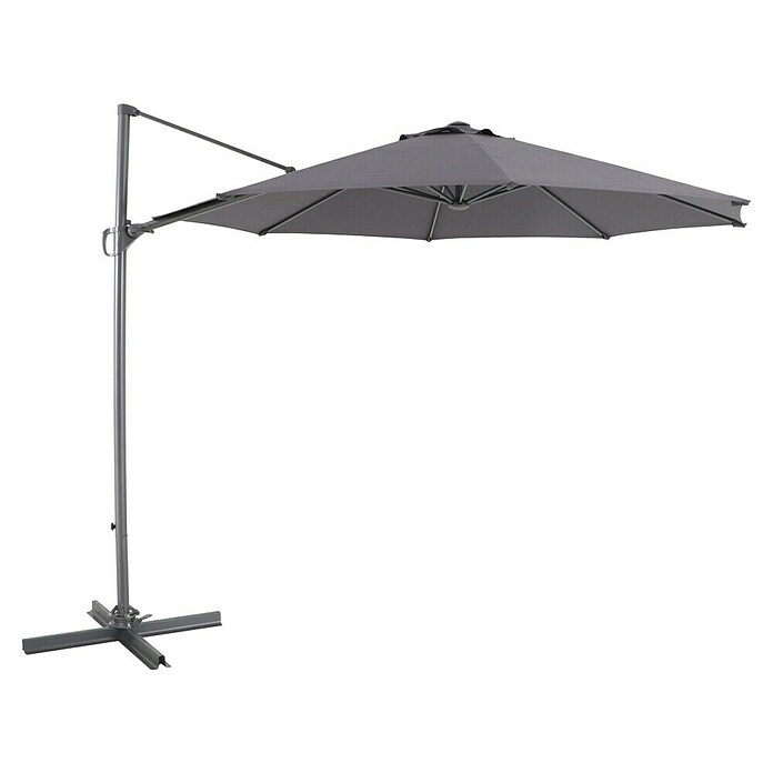 Sunfun Ampelschirm (Anthrazit, Durchmesser: 300 cm)