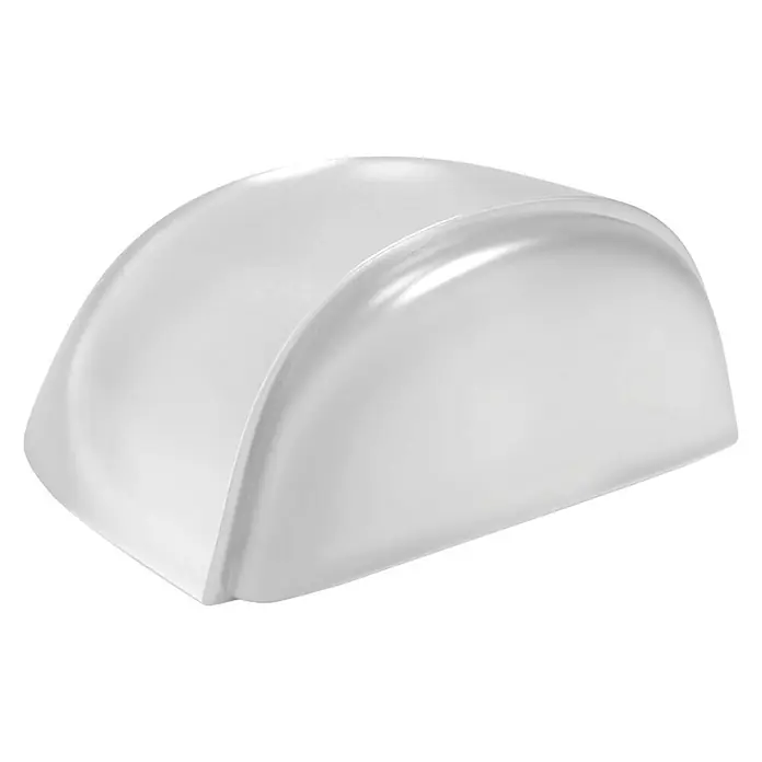 Türstopper - L x B x H: 22 x 42 x 36 mm, Montageart: Kleben, Transparent - Halbkreisförmiger, transparenter Türstopper zum Schutz von Wänden und Möbeln vor Beschädigungen. Ein praktisches Accessoire für jedes Zuhause.