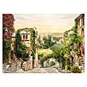 ProArt Young Living Slika na platnu  (Mediterranes Dorf, Š x V: 120 x 90 cm) | Slike na platnu | Stenske slike | Slike in okvirji | Dekoracija stanovanja | Izdelki | BAUHAUS