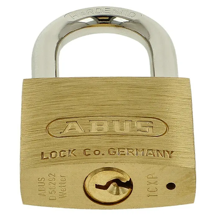 Abus Vorhängeschloss-Set 62/40 - Breite: 40 mm, Stahl, 3 Stk. - Das ABUS-Vorhängeschloss bietet mit seinem gehärteten Bügel und dem soliden Schlosskörper zuverlässigen Schutz vor Diebstahl.