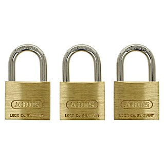 Abus Vorhängeschloss-Set 62/40 (Breite: 40 mm, Stahl, 3 Stk.)