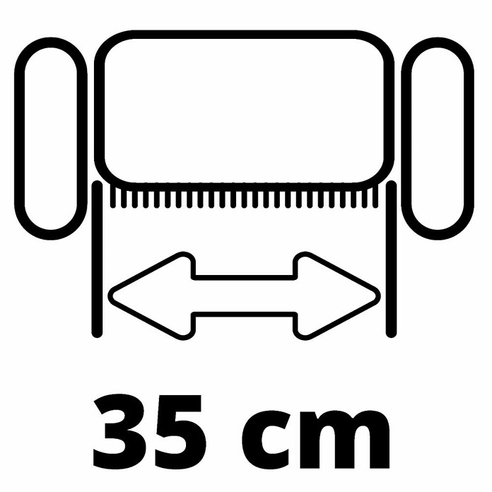 Einhell arieggiatore-scarificatore a batteria GE-SC 36/35 Li – Solo