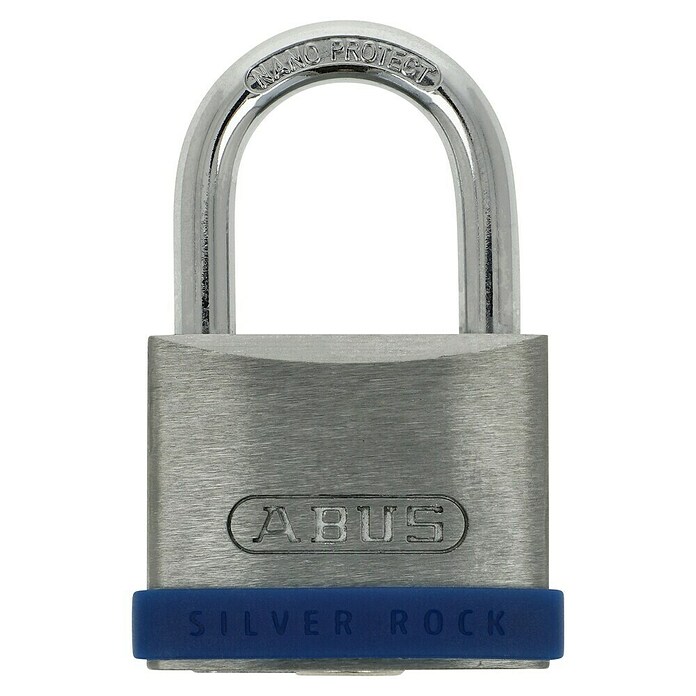 Abus Silver Rok Vorhängeschloss (Bügelstärke: 6,5 mm, Zink)