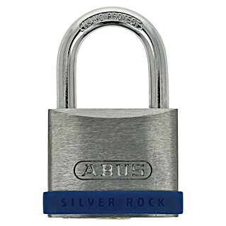 Abus Silver Rock Vorhängeschloss (Bügelstärke: 6,5 mm, Zink)