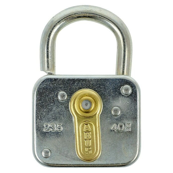 Abus Vorhängeschloss 235Z/40 (B x H: 40 x 60 mm, Bügelstärke: 6 mm, Stahl) | BAUHAUS