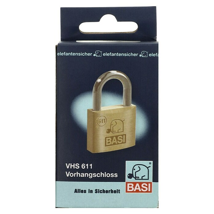 Basi Vorhängeschloss VHS 611 (Breite: 50 mm, Bügelstärke: 7 mm, Material Bügel: Stahl) | BAUHAUS